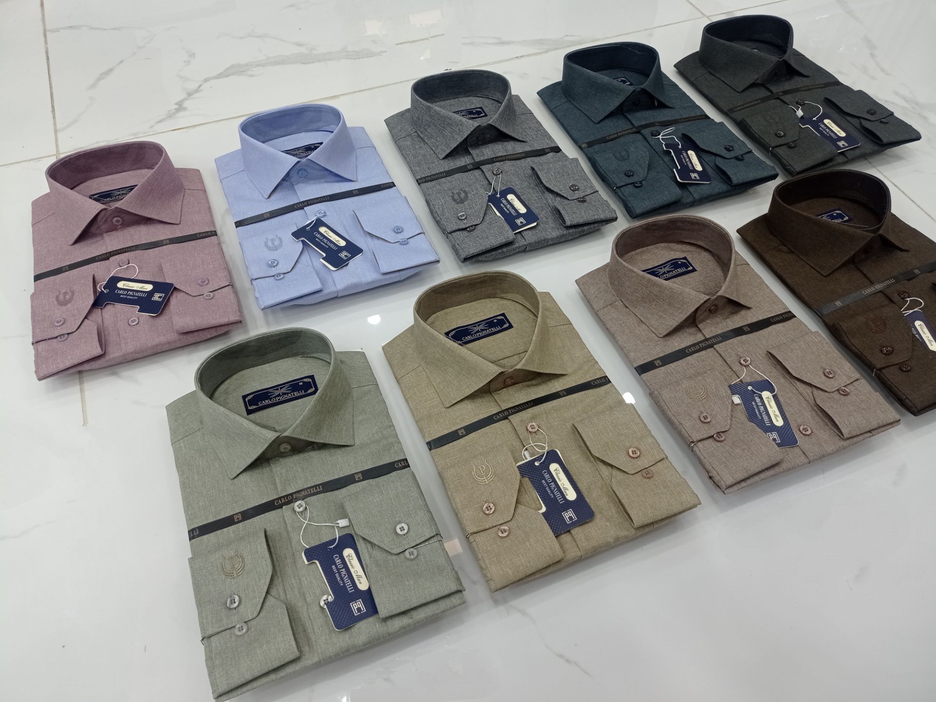 پیراهن مردانه پارچه خارجی دوخت صنعتی مدل کلاسیک